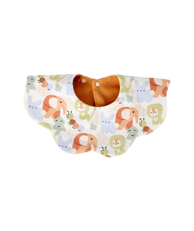 Custom muslin baby bib product from Cotbaby baby textile manufacturer for OEM and private label buyers